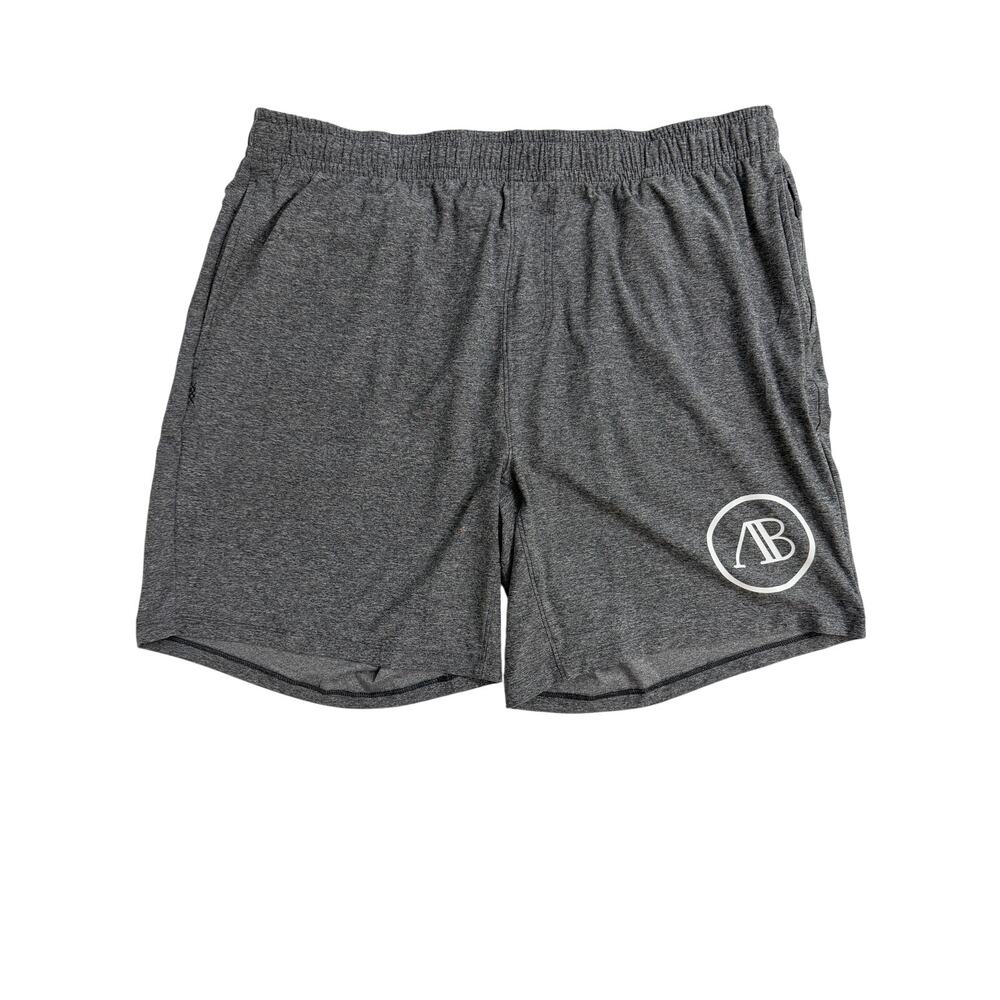 Addison Bay x Rhone Mens Reign Midweight Activewear Shorts Dark Gray XXL NEW